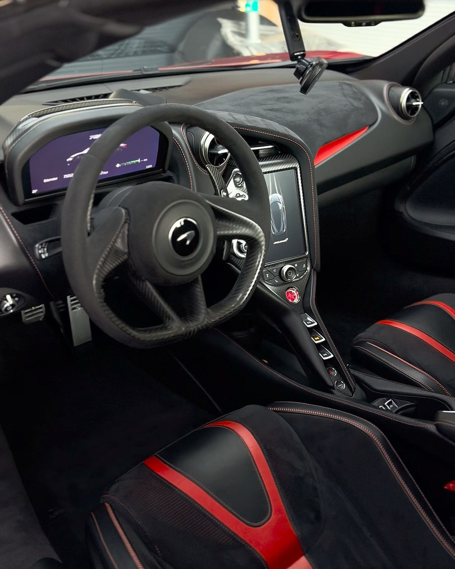 Iulian Demeter și McLaren după Detailing interior complet