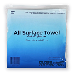 All Surface Towel – laveta din microfibră 40×40 cm, în ambalaj